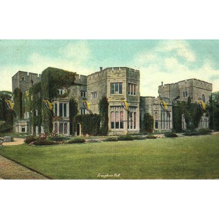 Brougham Hall, Penrith, Cumbria, 7001 Davidson Photo Colour Postcard