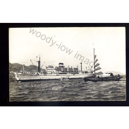 LS3218 - British India Liner - Sangola/Santhia - postcard