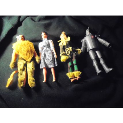 1974 ORIGINAL WIZARD OF OZ MEGO FIGURE LOT!! $120.00 - FREE SHIPPING!