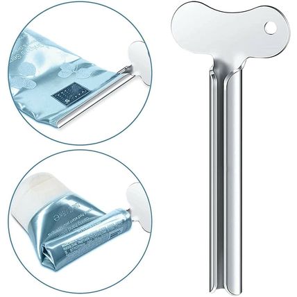 Toothpaste Metal Tube Squeezer Keys Metal Dispenser Roller Hair Dye Wringer Tool