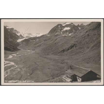 Ambergerhütte, Längenfeld, Tirol, c.1930 - Much Heiss Foto-AK