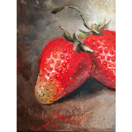 Still Life Fruits Oil Painting Berry Art