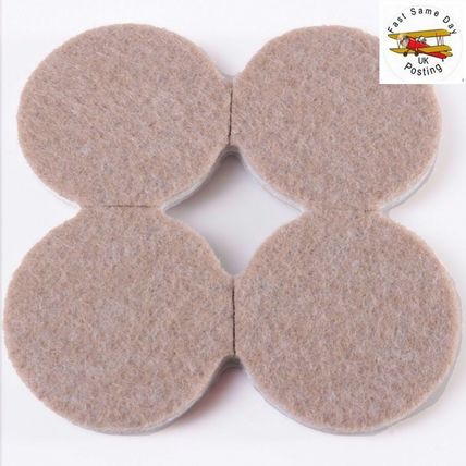 FURNITURE FELT PADS Square/Round Floor Protector Chair/Table Leg Sticky Back