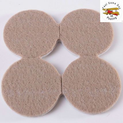 FURNITURE FELT PADS Square/Round Floor Protector Chair/Table Leg Sticky Back