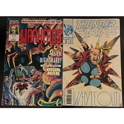 thunder Strike #12 Lot 1994 Marvel Comics Zayix Comics