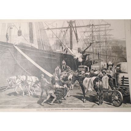 Harper's Weekly July 14, 1877 - Original - The "Fourth" In Blackville, etc