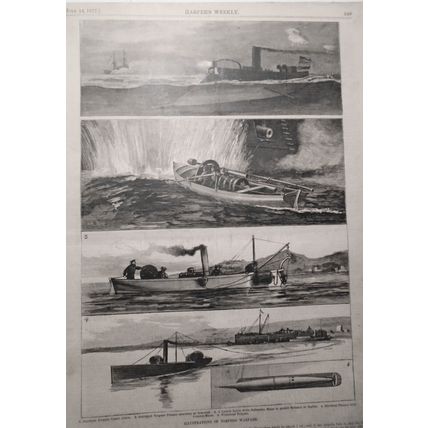 Harper's Weekly July 14, 1877 - Original - The "Fourth" In Blackville, etc