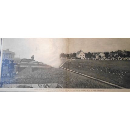 1908 Annual Field Day at Governor's Island, NY - Saturday Evenin original