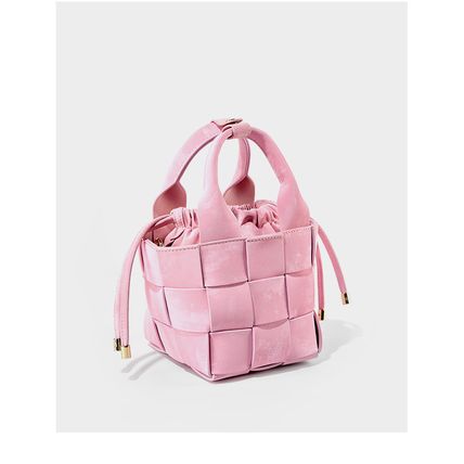 Genuine Leather Women Shoulder Bag Vintage Crossbody Purse Handbag Pink