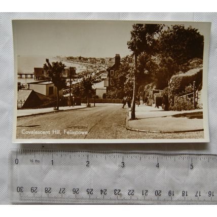 vintage postcard Convalescent Hill, Felixstowe