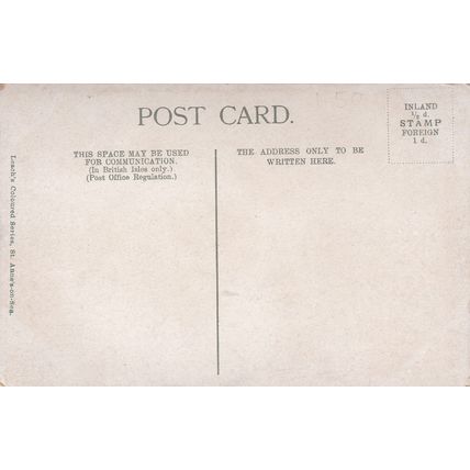 B772 ST ANNES ON SEA - CRESCENT GARDENS . PRINTED POSTCARD