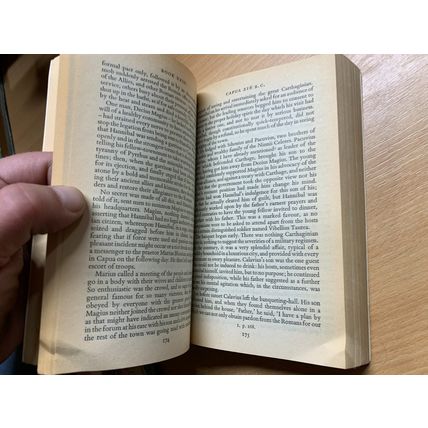 RARE* 1975 "A WAR WITH HANABAL" HISTORY OF ROME LIVY PAPERBACK BOOK (P3)