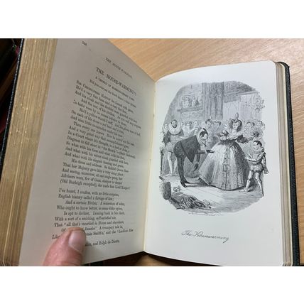 1840 1ST ED "THE INGOLDSBY LEGENDS" RICHARD BARHAM ILLUSTRATED ANTIQUE BOOK (P5)