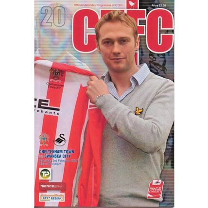 CHELTENHAM TOWN v SWANSEA CITY COCA COLA LEAGUE 1 2007