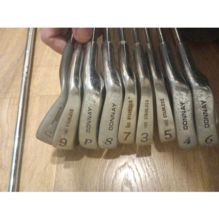 Full Set Of Irons and Putter [Grips Good] Golf Clubs Right Handed Mixed Brands