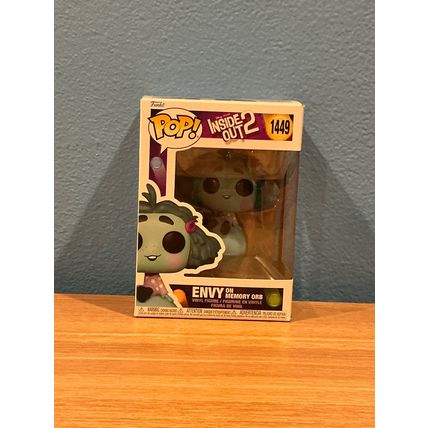 Funko Pop! Pixar: Inside Out 2 - Envy on Memory Orb #1449 (Box & Protector)