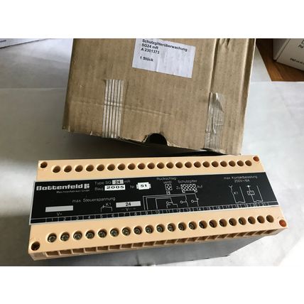 NEW BATTENFELD SG24 GATE SAFETY RELAY MODULE TYPE SG24mR A2301373,EP