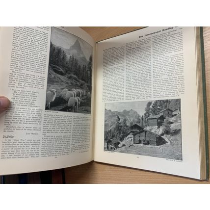 RARE* 1915 "THE GIRL'S OWN ANNUAL" VOL 36 ILLUSTRATED 2.2kg HARDBACK BOOK (EV3)