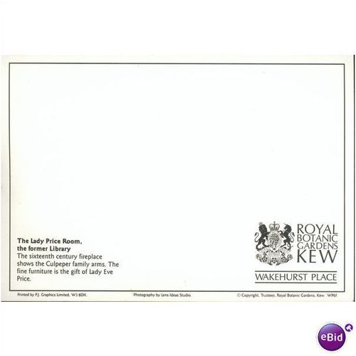 GB Postcard - Royal Botanic Gardens, Kew, Richmond Upon Thames, London - 1