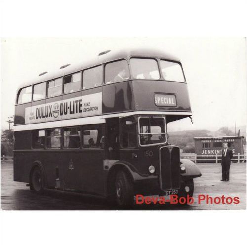 Bus Photo Doncaster Corporation Transport 150 AEC Regent V Roe Body TDT350