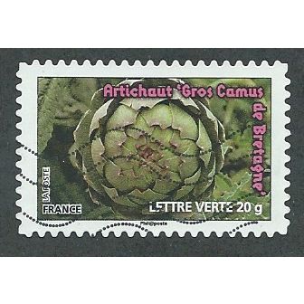 FRA 2012 ( LETTER 20g) 'GREEN VEGETABLES ' FINE USED (EBID41-184)