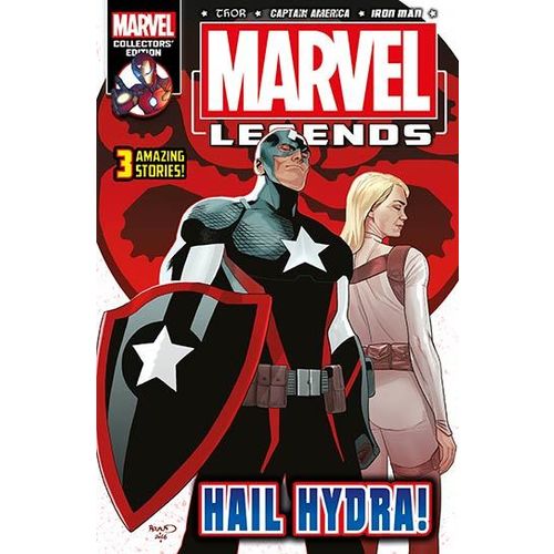 Marvel Legends (2016) #18 UK Panini Iron Man Thor Captain America SECRET EMPIRE