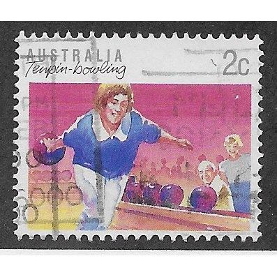 AUS 1989 2c 'SPORTS - 10 PIN BOWLING' FINE USED (EBID67-290)