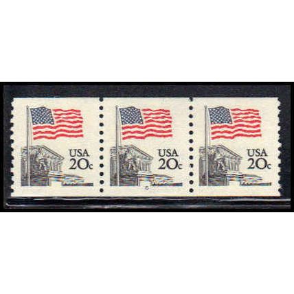 1895a 20c U.S. Flag Very Fine MNH SG PNC 6/3 PA2216