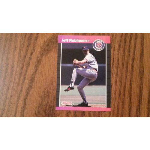 1989 Donrus Card # 470 Jeff Robinson Mint (9) Detroit Tigers
