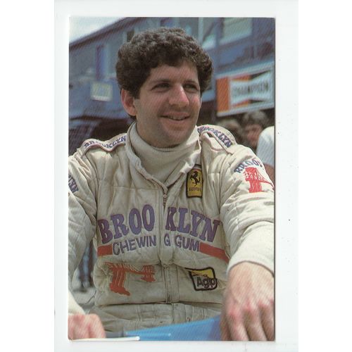 Jody Scheckter Formula 1 Grand Prix Motor Racing Driver 1989 Postcard F1