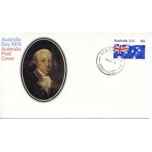 AUSTRALIA 1978 FDC Australia Day - Mathoura 2710, SG 657