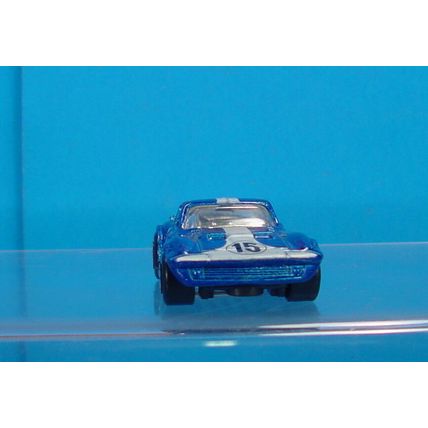MB-295-1989 MATCHBOX CORVETTE GRAND SPORT #15 BLUE & WHITE EXCELLENT CONDITION