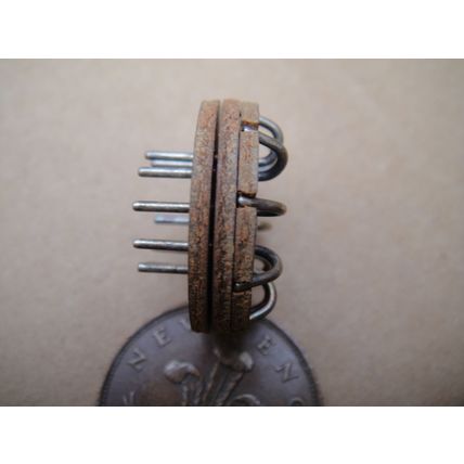 Valve Amp? One B9A, Silver Plate, Wafer, Valve / Tube Plug