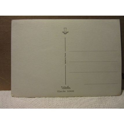 LOTO , unused FRENCH postcard france humour? =