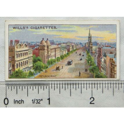 1915 Wills Overseas Dominions Australia No. 16 Collins Street, Melbourne