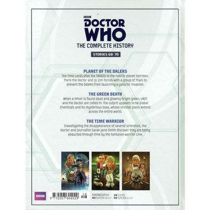 DOCTOR WHO COMPLETE HISTORY VOL 20 JON PERTWEE THE GREEN DEATH HACHETTE
