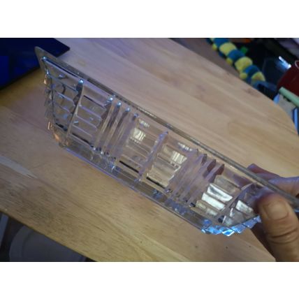 Rectangular Cut Glass Dish