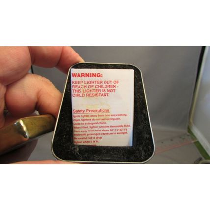 HARLEY DAVIDSON BRASS ZIPPO MOTORCYCLE LOGO LIGHTER 2001
