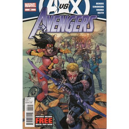 AVENGERS #30 - MARVEL COMICS -2012