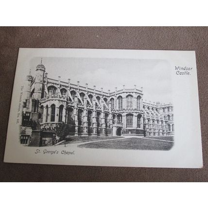 Early Wrench Postcard - St George's Chapel - Windsor, Berkshire - No 157