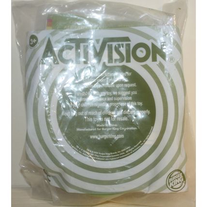 2005 Burger King Activision Yellow Tennis LCD Game Mint in Package