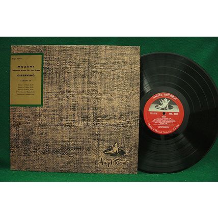 Walter Gieseking - Mozart: Complete Solo Piano Works-Album 10 - ANG 35077 - NM