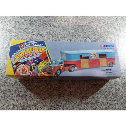 Corgi Classics 97887 - Bedford 0 Articulated Horsebox - BOX ONLY