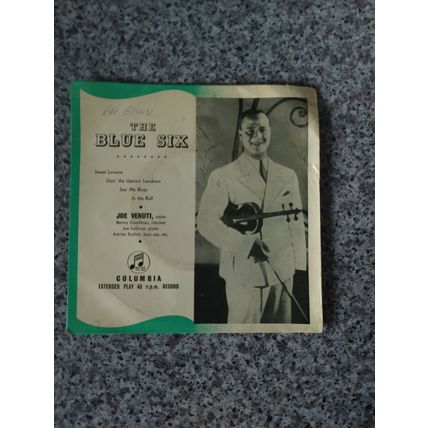 Joe Venuti And His Blue Six – The Blue Six (SEG7663) (7" Single)