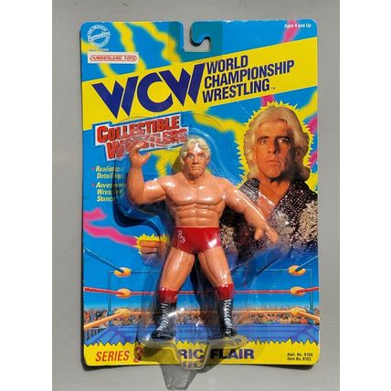 wwe wwf ljn hasbro wrestling superstars red trunks ric flair wrestling figure