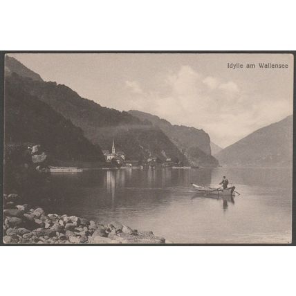 Idylle am Wallensee, c.1910s - Schönwetter-Elmer AK