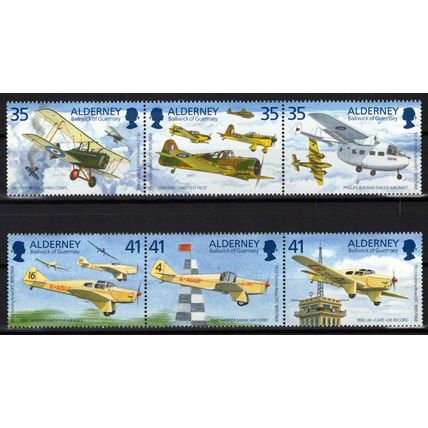 Alderney 88-89 MNH Aviation Royal Flying Corps ZAYIX 0424M0118M