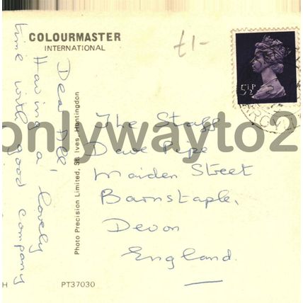 Pipes & Drums in Edinburgh, Scotland, Postcard