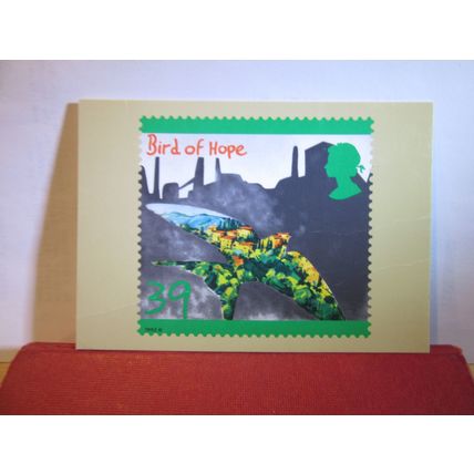 GREEN ISSUES, 39p stamp issued Sept, 1992 by Post Office/Royal Mail postcard =