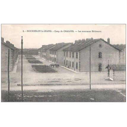 51 - MOURMELON LE GRAND - CAMP DE CHALONS LES NOUVEAUX BATIMENTS
